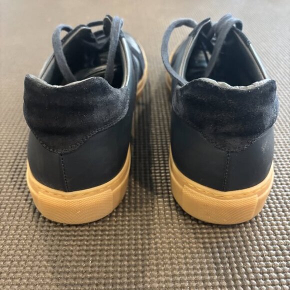 AUTHENTIC - Svensson Army Sport Sneakers - Navy Leather & Suede (Men’s EU 44-45) - Picture 2 of 3